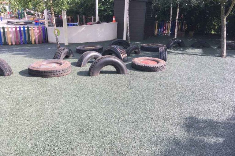 Rubber Mulch Surfacing – West London