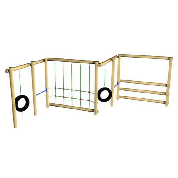 Linear Dee Climbing Frame Round