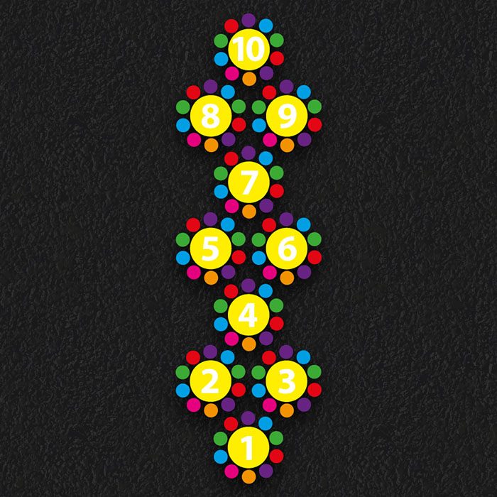 Flower Hopscotch