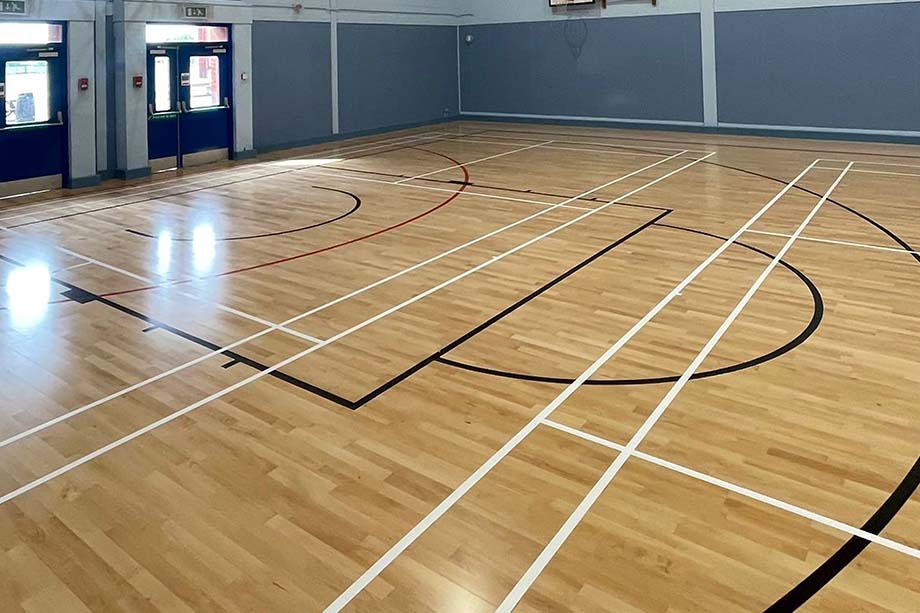 When to Rejuvenate Sports Hall Line Markings: Signs of Wear and Tear and what to do about it!