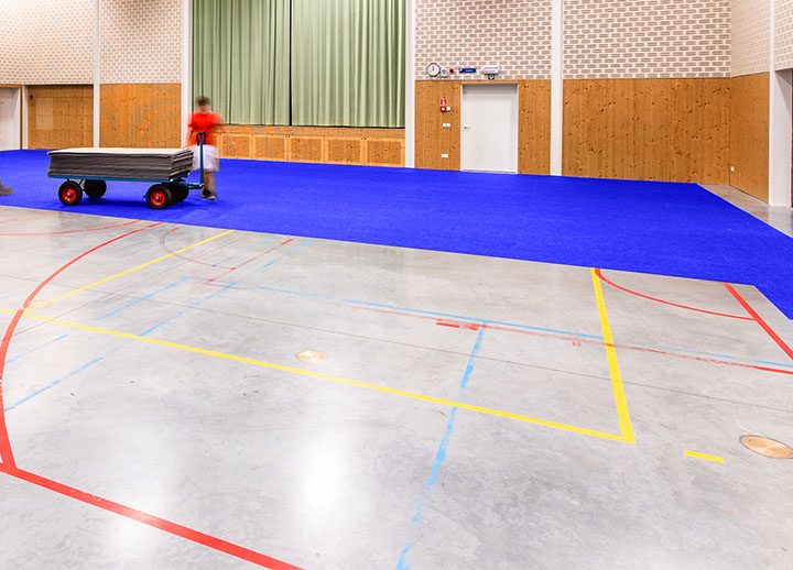 Sportshall Flooring Cover