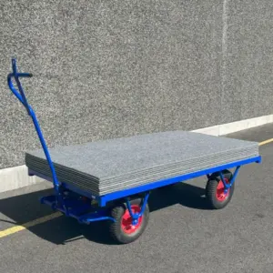 Trolley for Protective Floor Tiles