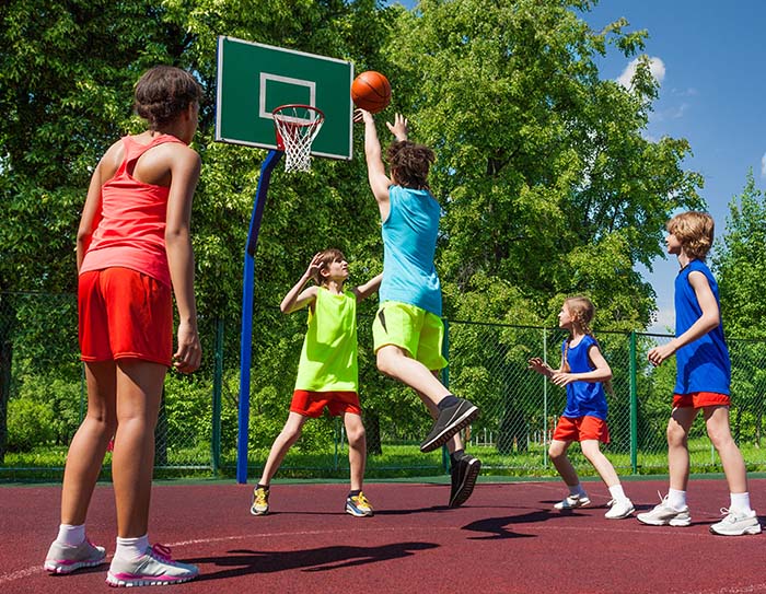 Basketball Goal Installation
