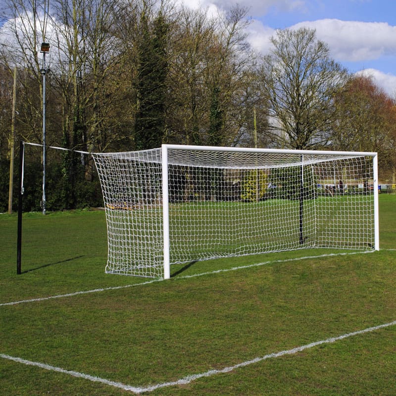 Match 24×8 Box Football Goal: 11-A-Side Socketed Aluminium