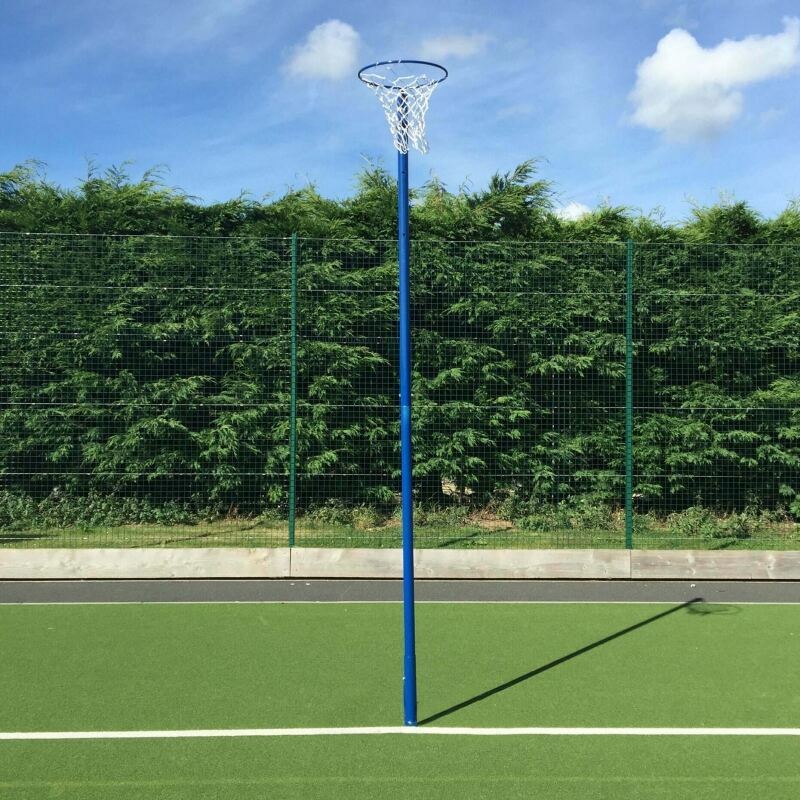 Premium-grade Socketed Netball Posts