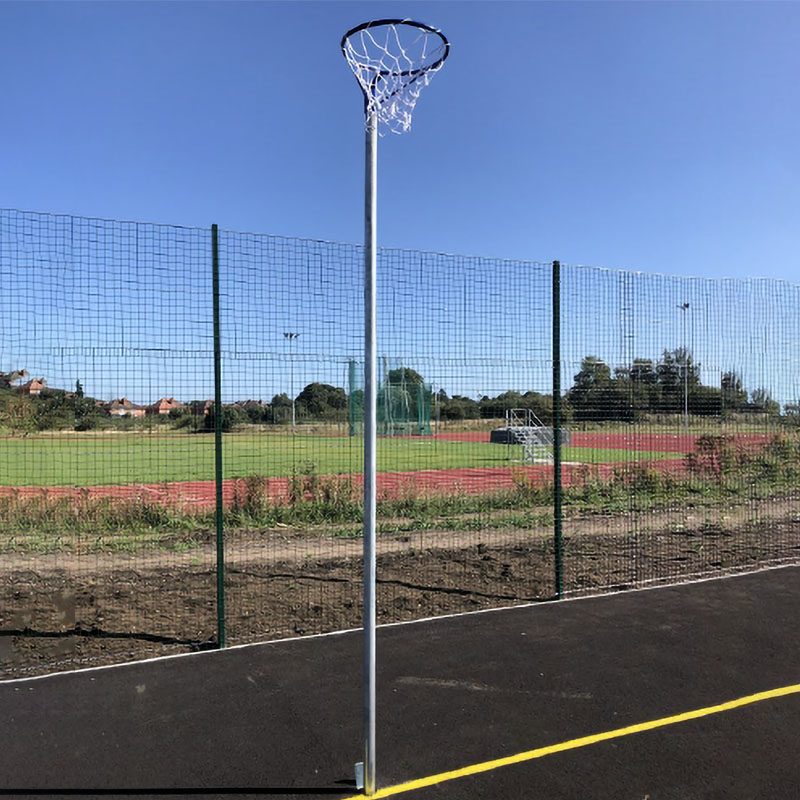 Regulation Socketed Netball Posts