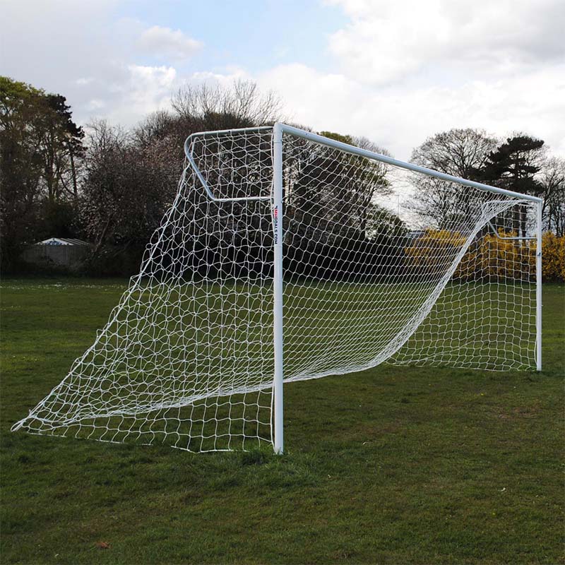 Senior Heavy Duty 24×8 Football Goal: 11-A-Side Socketed Steel