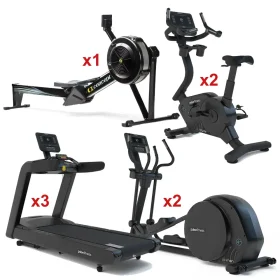 Cardio Bundle - 1 Rowing Machine, 2 Indoor Bikes, 3 Treadmills, 2 Cross Trainers