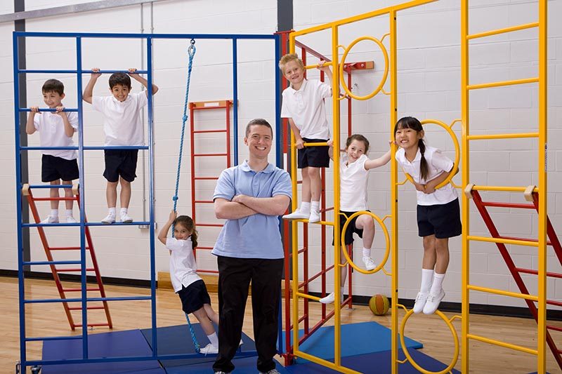 Spatial awareness, awareness of others, learning to stop