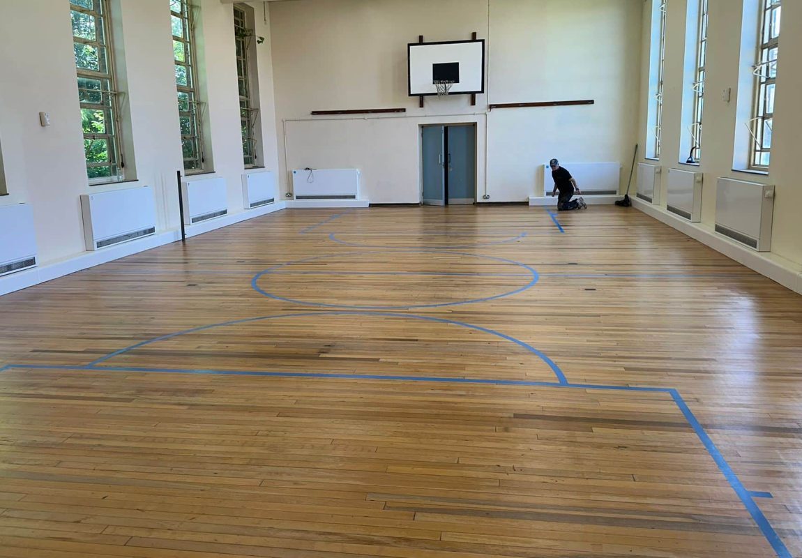 Flooring Refurbishment - Maes Ebbw Special School