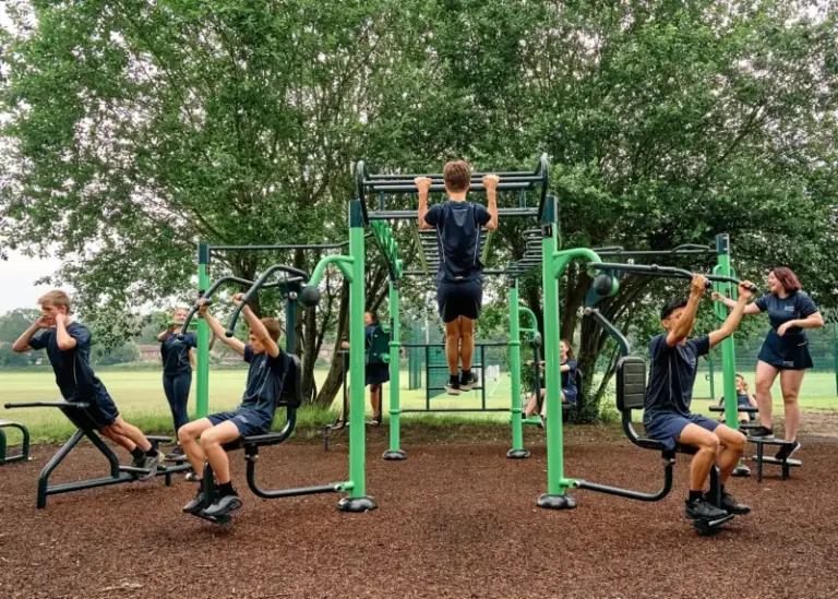 Secondary & Adult Outdoor Fitness Equipment - The Big Rig