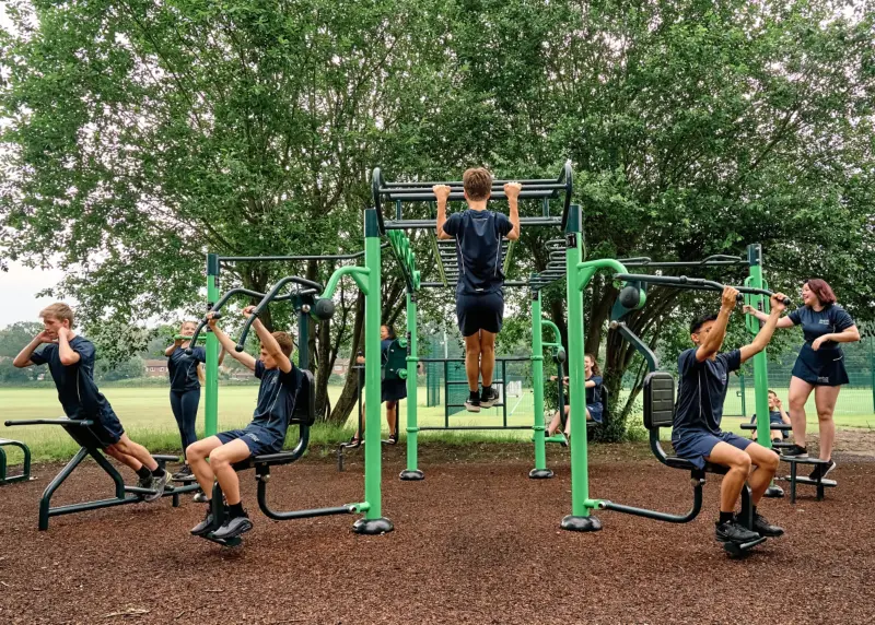 Secondary & Adult Outdoor Fitness Equipment - The Big Rig