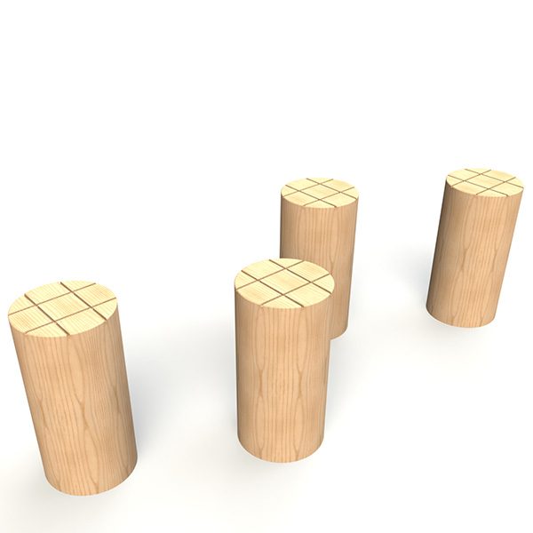 200mm Stepping Logs