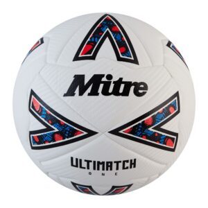 Mitre Ultimatch One - Size 3 - White/Red/Black