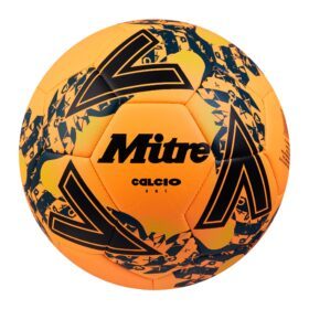 Mitre Calcio Football - Size 3 - Orange/Black/Teal