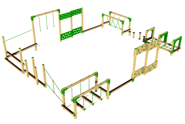 Adventure Trail 14 Square Shaped