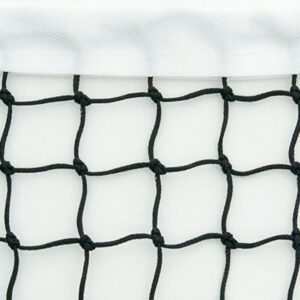 Black Integral Weighted Tennis Net
