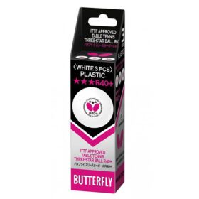 Butterfly 3-Star R40 Balls - Box of 3
