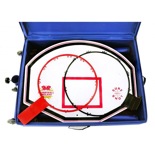 Compact Hoops Combo Unit (Basketball & Netball) - Image 2