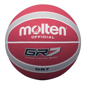 Molten BGR Red-Silver Basketball - Size 7