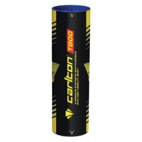 Carlton T800 Shuttlecock - Yellow - Medium - Pack of 6