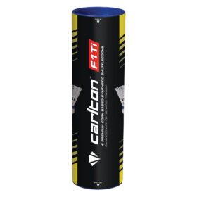 Carlton F1 Shuttlecocks - White - Medium - Pack of 6
