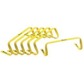 Precision Flat Hurdles - Pack of 6 - 6 Inches - Yellow