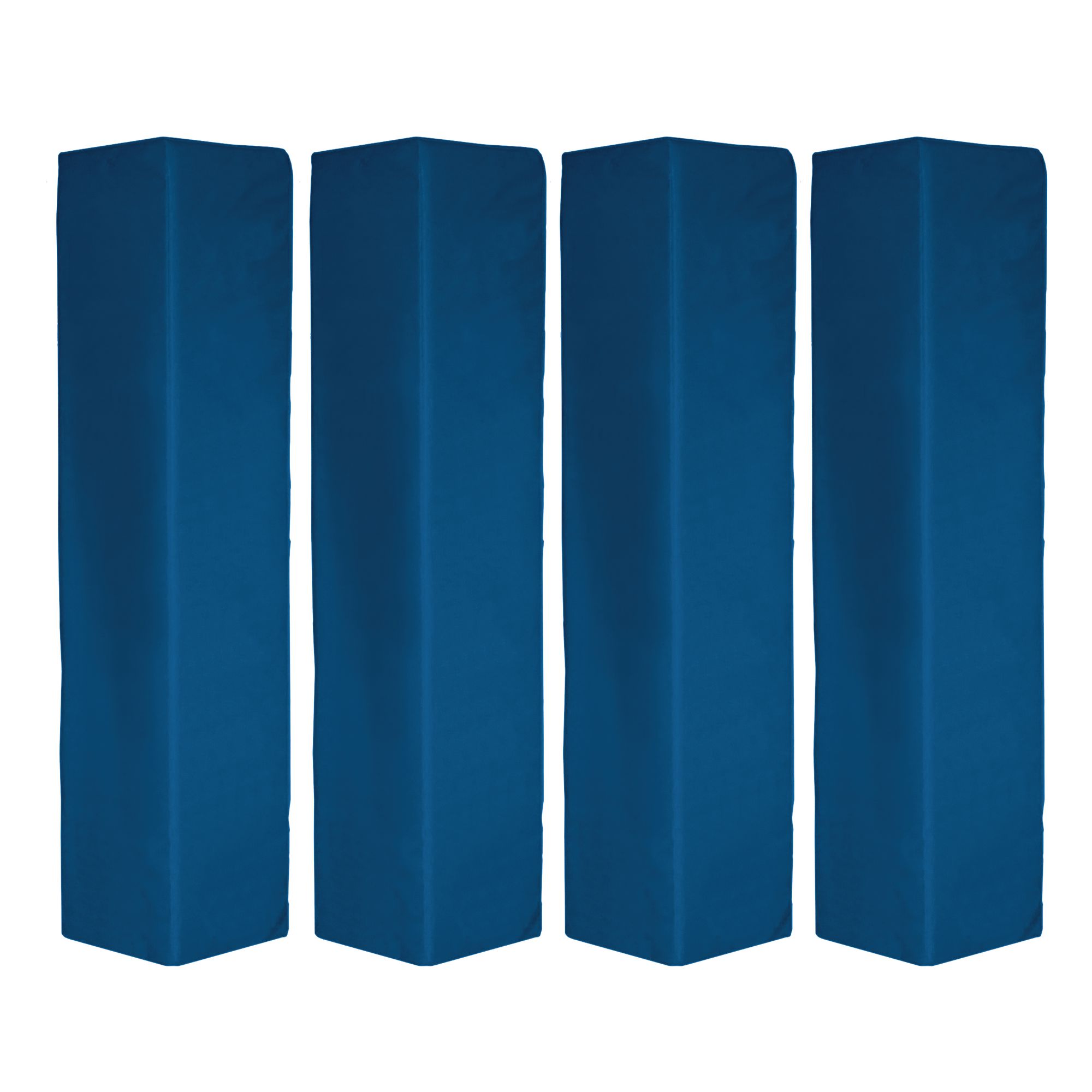 Rugpost Pads - Single Colour - 8 Inch Diameter Posts - Set of 4
