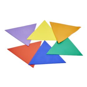 Throw Down Spots - Triangles and Squares - 18 Piece