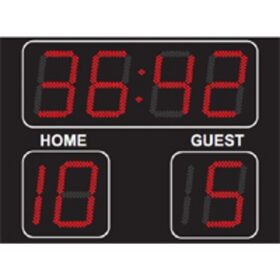 Football Scoreboard - 300 millimeter LED Digits