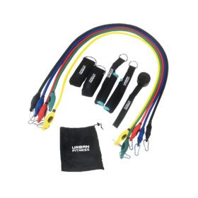 Urban Fitness 11pc Resistance Tube Set