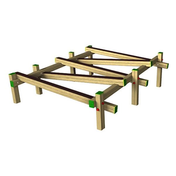 Inclined Log Climber