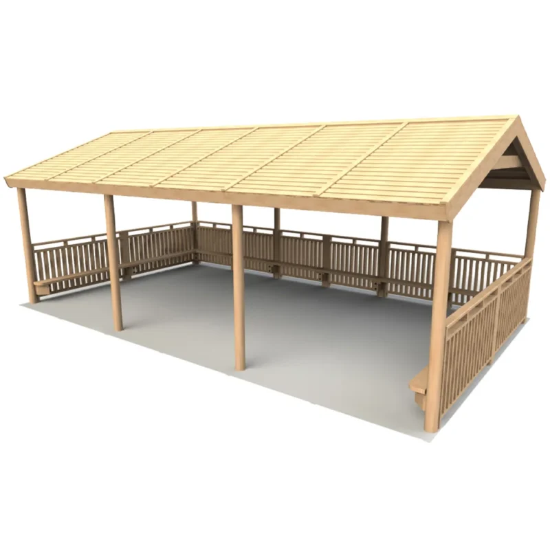 Large Standard Shelter - 7.2 x 4.4m