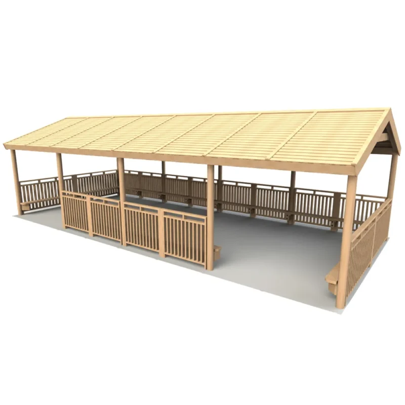 Large Standard Shelter - 9.6 x 4.4m