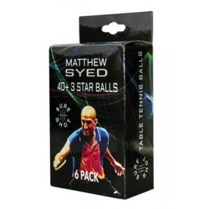 Matthew Syed 6pk Table Tennis Balls
