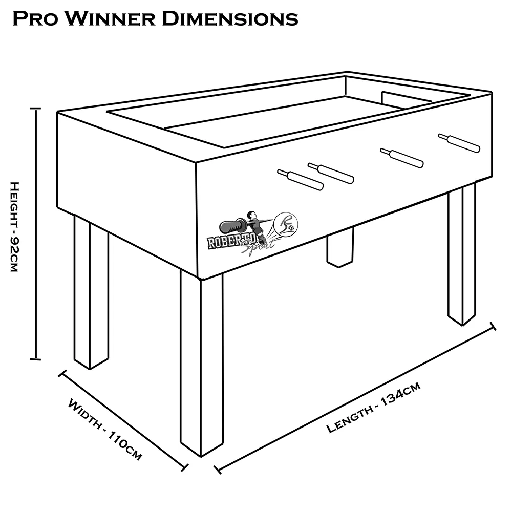 Pro Winner Football Table - Image 2