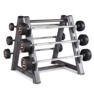 Rubber Covered Barbell Set