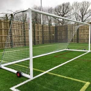 Self-weighted Wheeled Football Goal Package (Two Goals) - 21ft x 7ft (6.40m x 2.13m)
