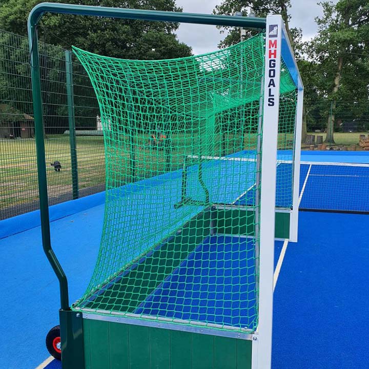 Two Standard Aluminium Hockey Goals - Image 2