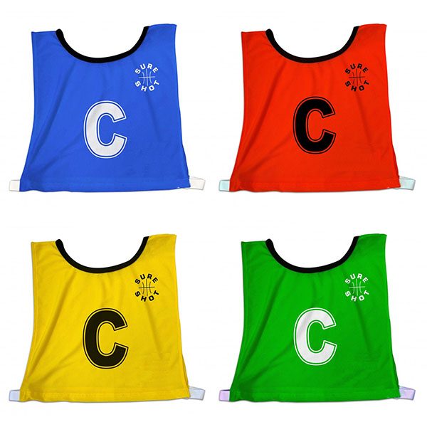 Sure Shot Netball Bibs - 7 pack