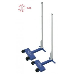 Sure Shot Wheelaway Badminton Posts (Pair) - Club