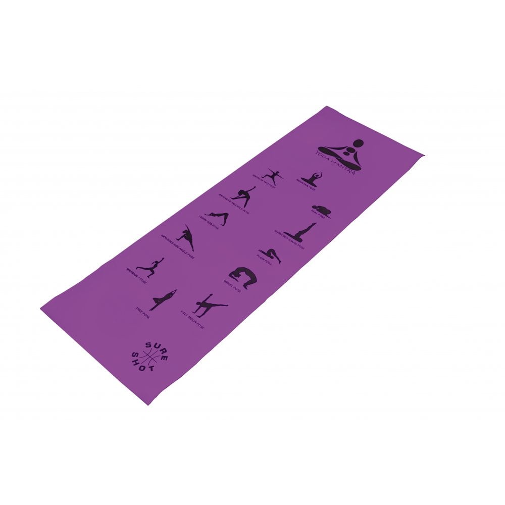Foldable Travel Yoga Mat with Poses - Image 10
