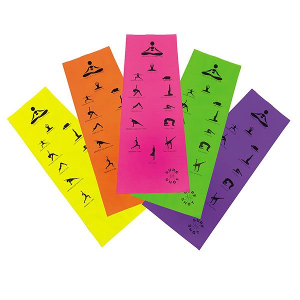 Foldable Travel Yoga Mat with Poses - Image 5