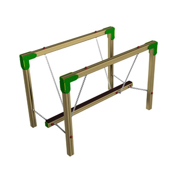 Swinging Log