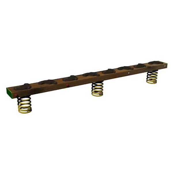 Tri-Sprung Balance Beam