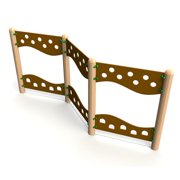 Zig Zag Traverse Wall