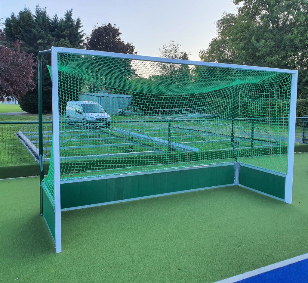 Two Standard Aluminium Hockey Goals - Image 4