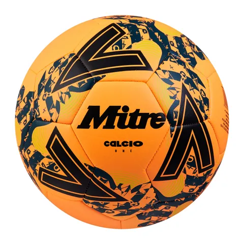 Mitre Calcio 24 - Orange - Size 5 - Pack of 12 Including Bag