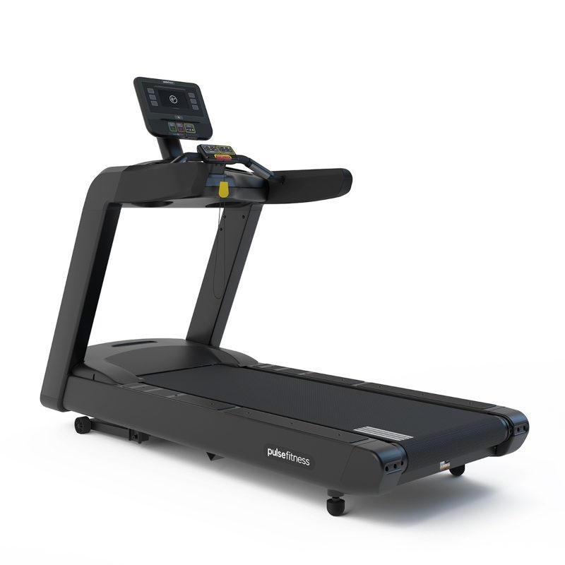 Black treadmill