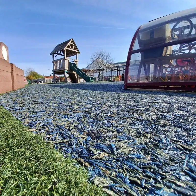 Image 2 Rubber Mulch install